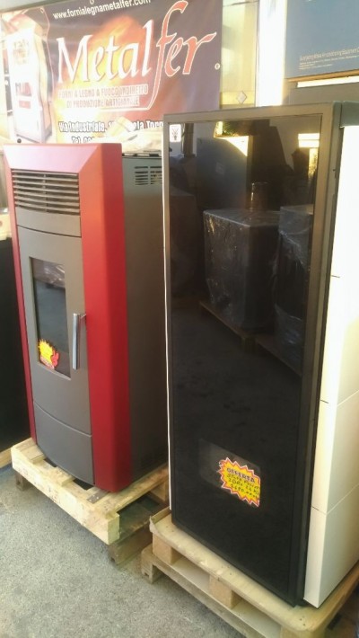 Stufe a pellet idro 24 kw a partire da 1600.00